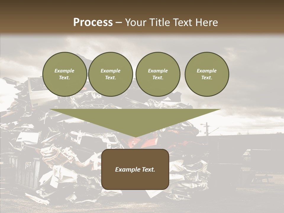 Bits Environment Scrap Iron PowerPoint Template