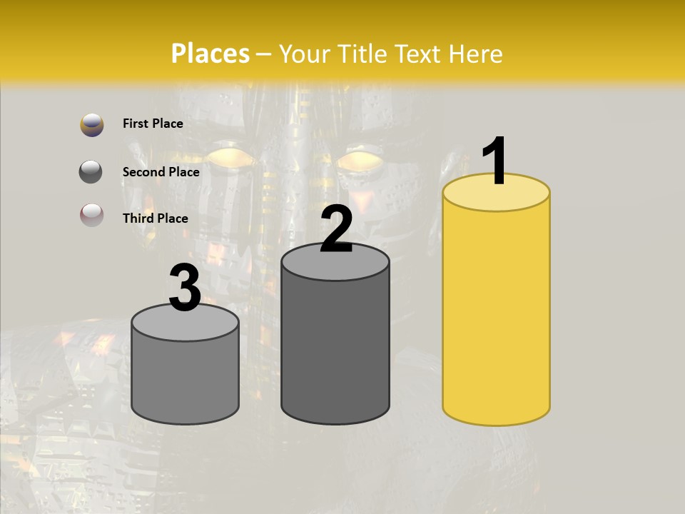 Man Villin Summon PowerPoint Template