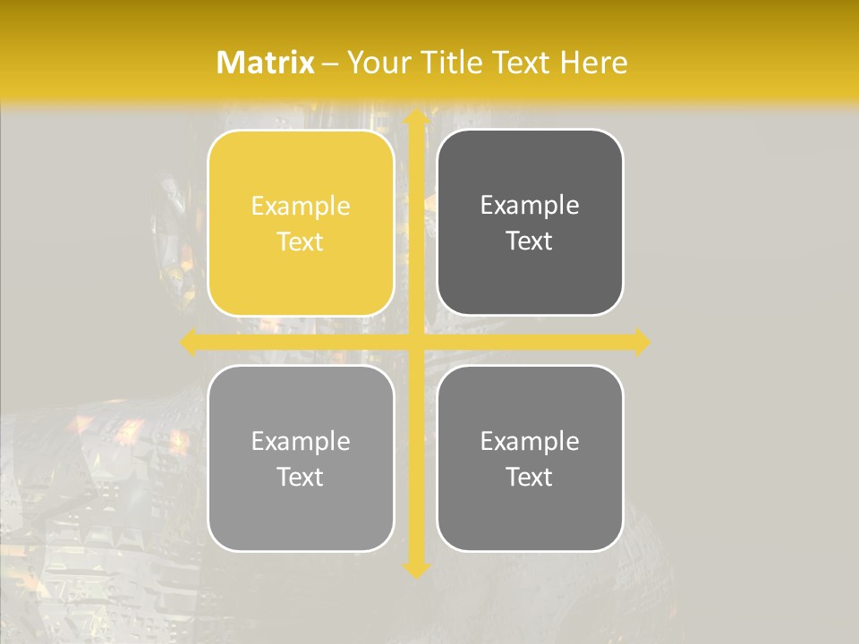 Man Villin Summon PowerPoint Template