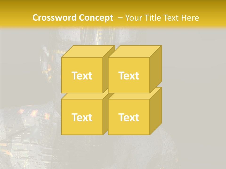 Man Villin Summon PowerPoint Template