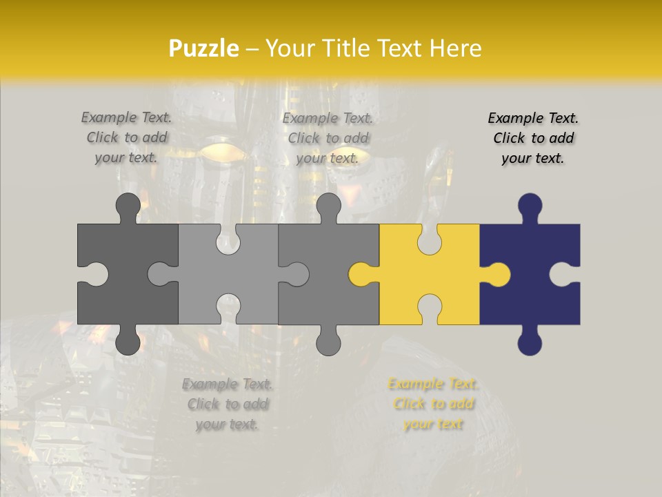 Man Villin Summon PowerPoint Template