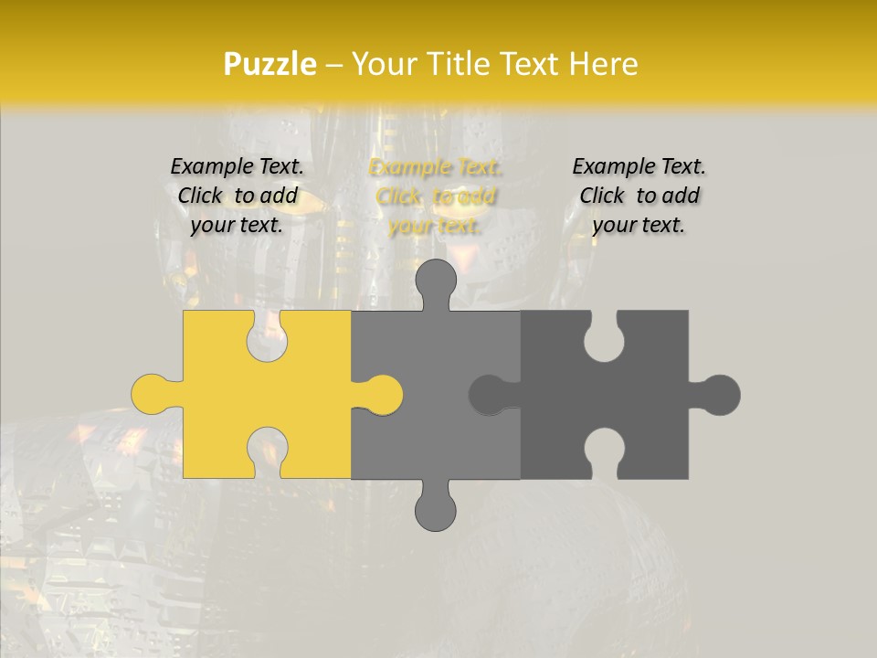 Man Villin Summon PowerPoint Template