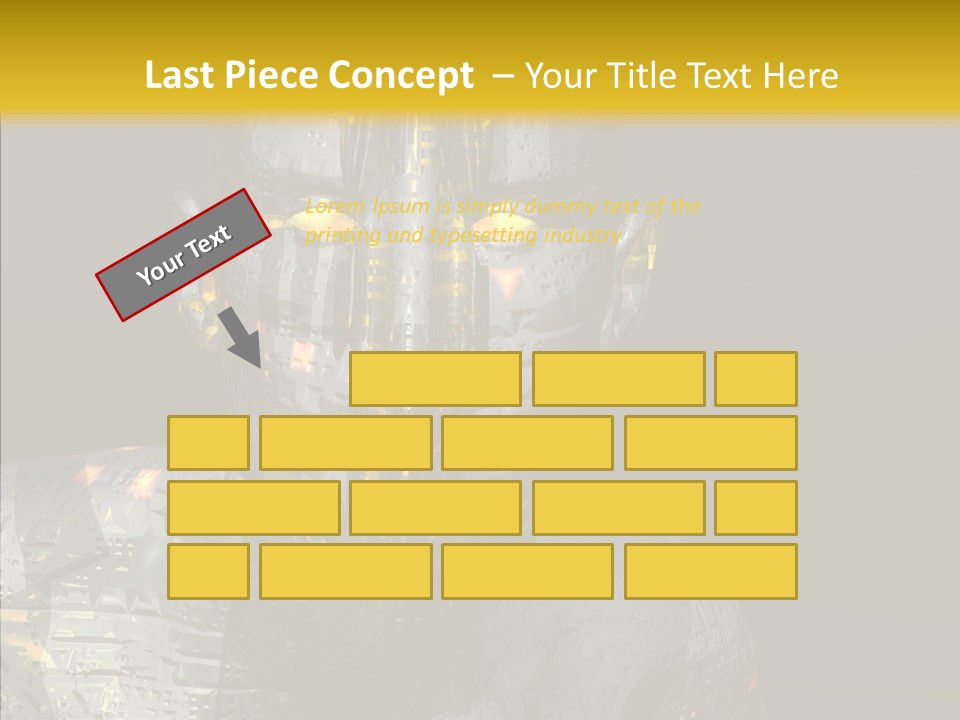 Man Villin Summon PowerPoint Template