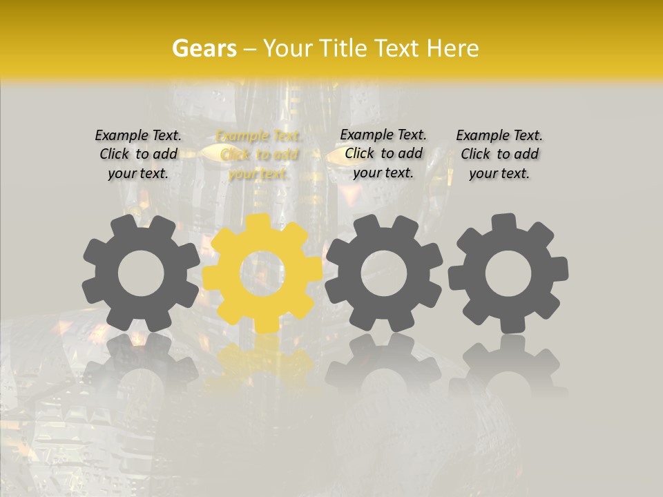 Man Villin Summon PowerPoint Template