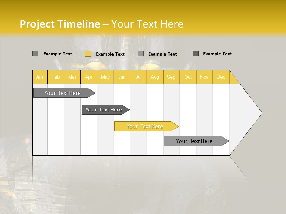 Man Villin Summon PowerPoint Template
