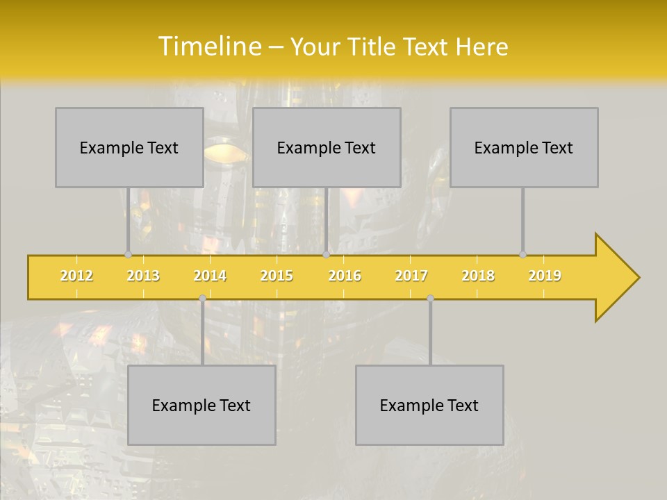 Man Villin Summon PowerPoint Template