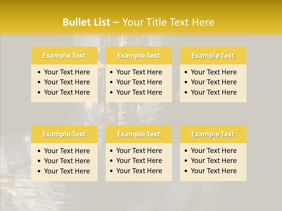 Man Villin Summon PowerPoint Template