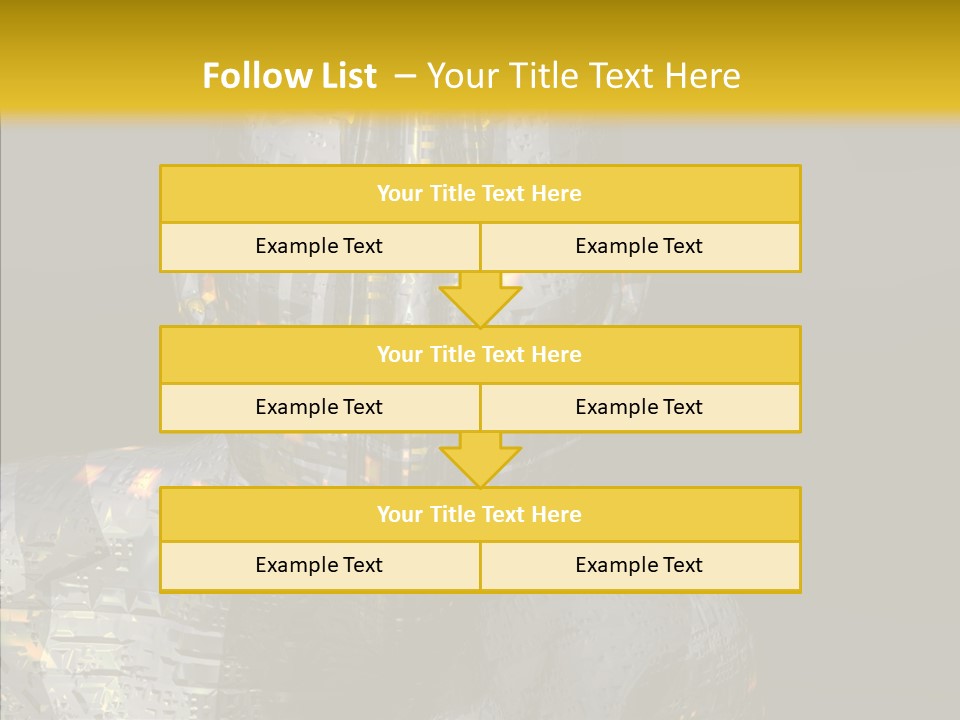 Man Villin Summon PowerPoint Template