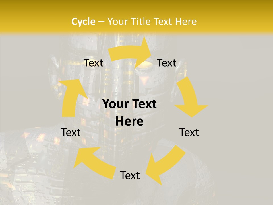 Man Villin Summon PowerPoint Template