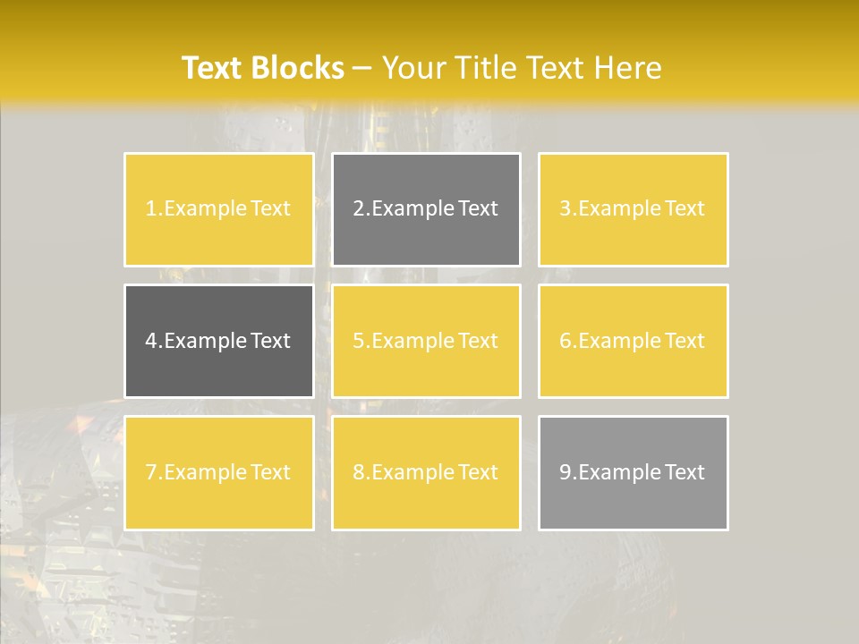 Man Villin Summon PowerPoint Template