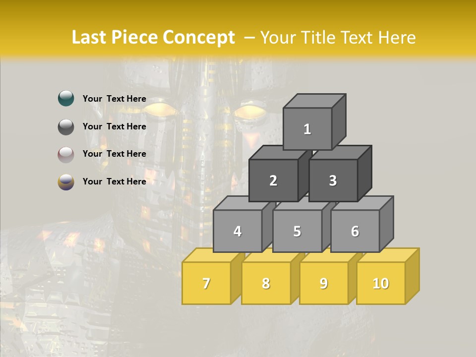 Man Villin Summon PowerPoint Template