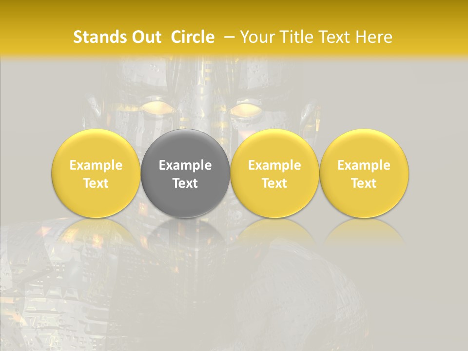 Man Villin Summon PowerPoint Template