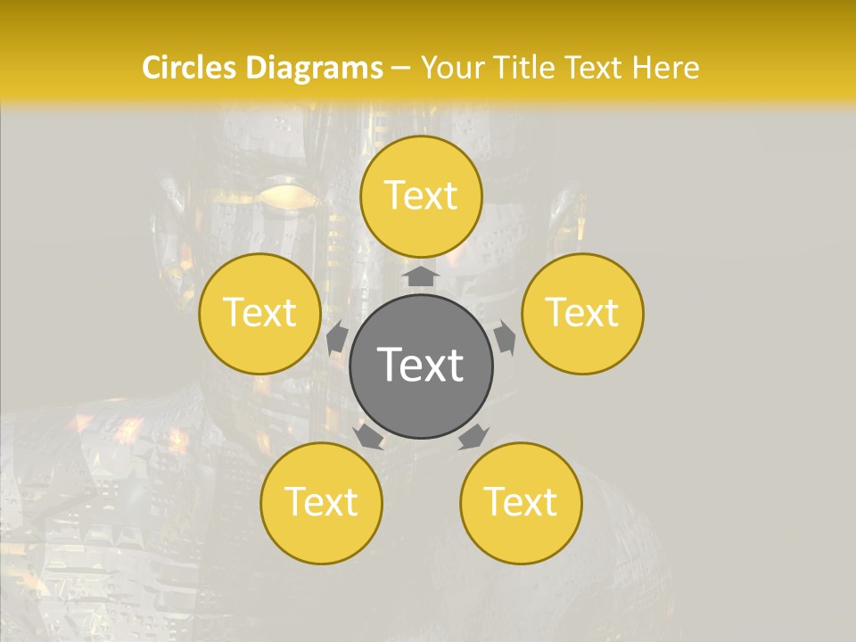 Man Villin Summon PowerPoint Template