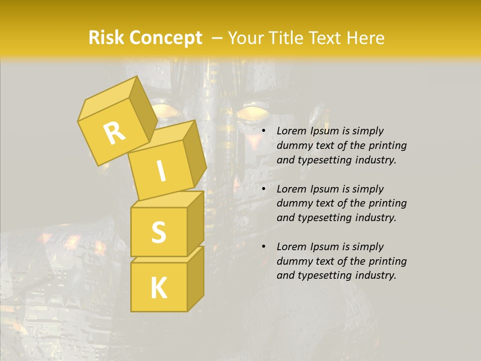 Man Villin Summon PowerPoint Template