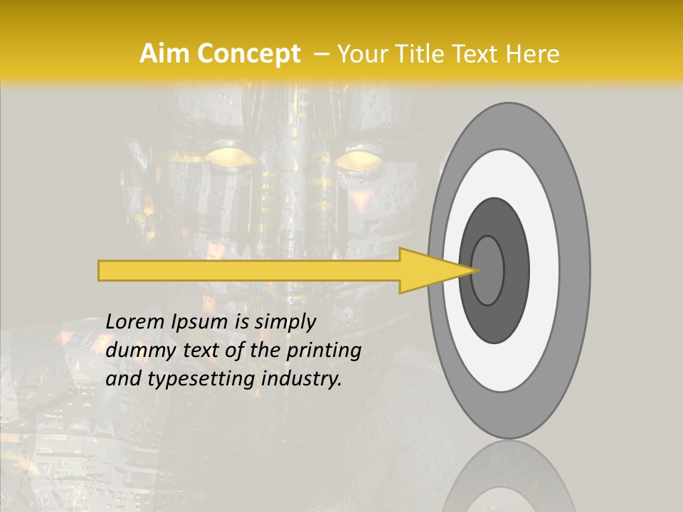 Man Villin Summon PowerPoint Template