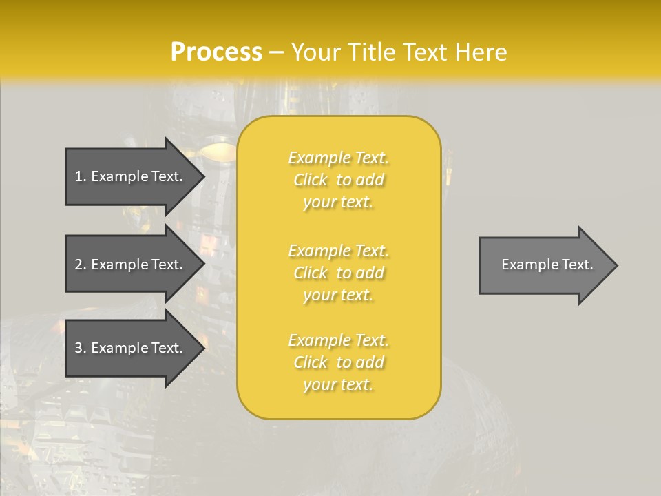 Man Villin Summon PowerPoint Template