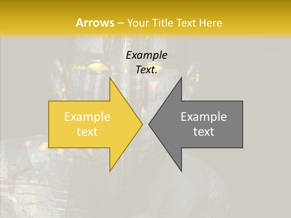 Man Villin Summon PowerPoint Template