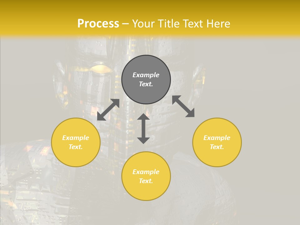 Man Villin Summon PowerPoint Template