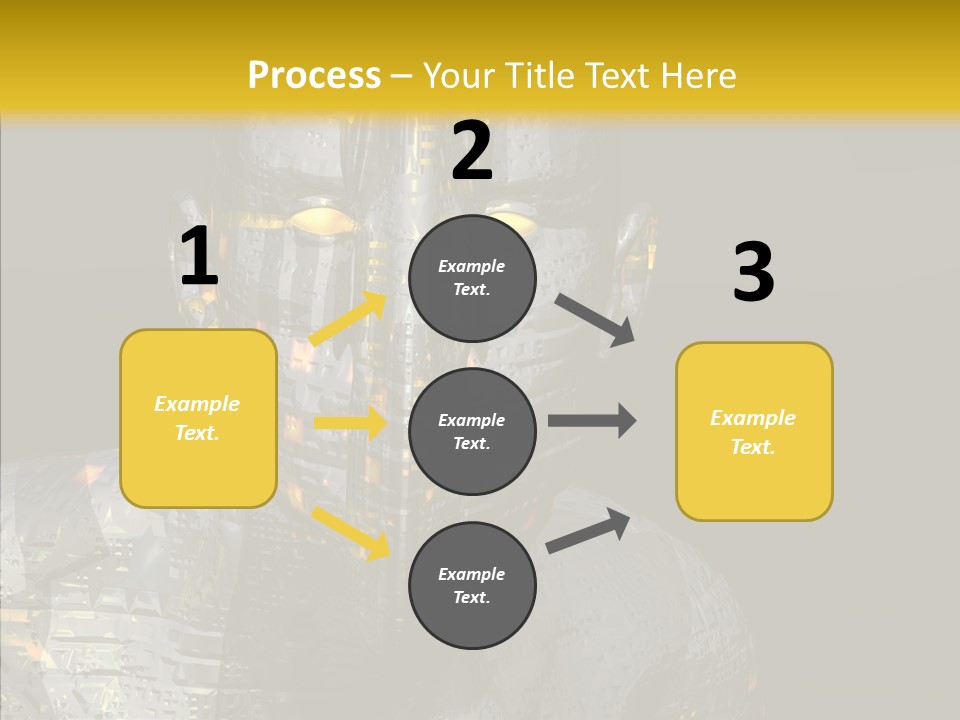 Man Villin Summon PowerPoint Template