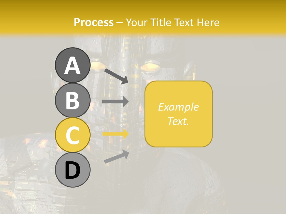 Man Villin Summon PowerPoint Template