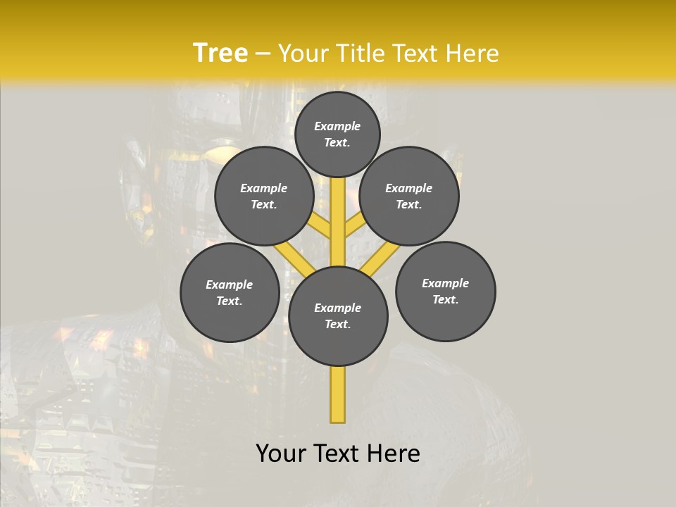 Man Villin Summon PowerPoint Template