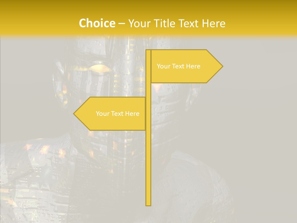 Man Villin Summon PowerPoint Template