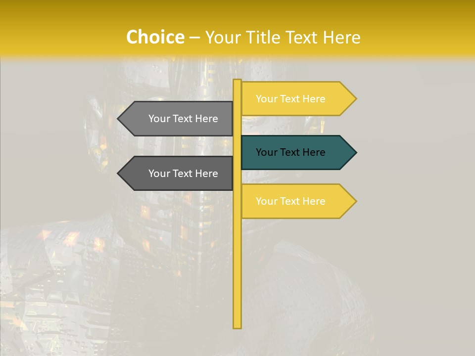 Man Villin Summon PowerPoint Template