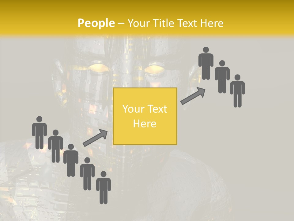 Man Villin Summon PowerPoint Template
