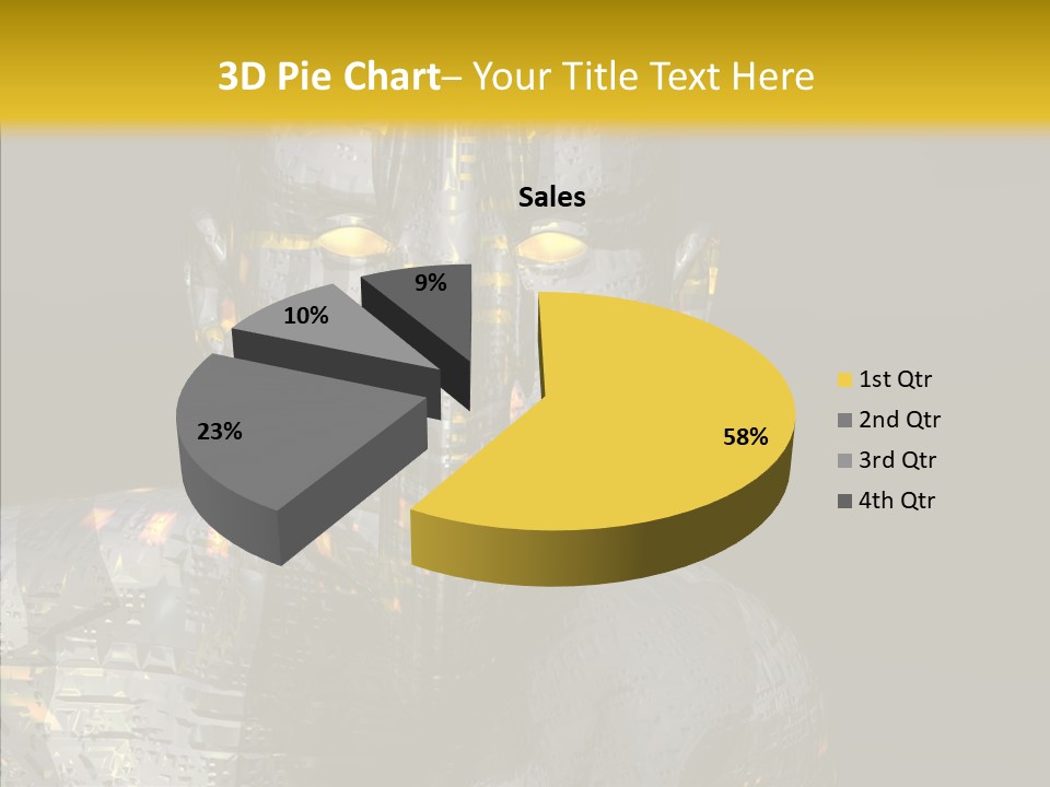 Man Villin Summon PowerPoint Template
