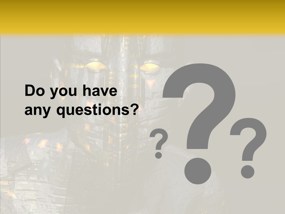 Man Villin Summon PowerPoint Template