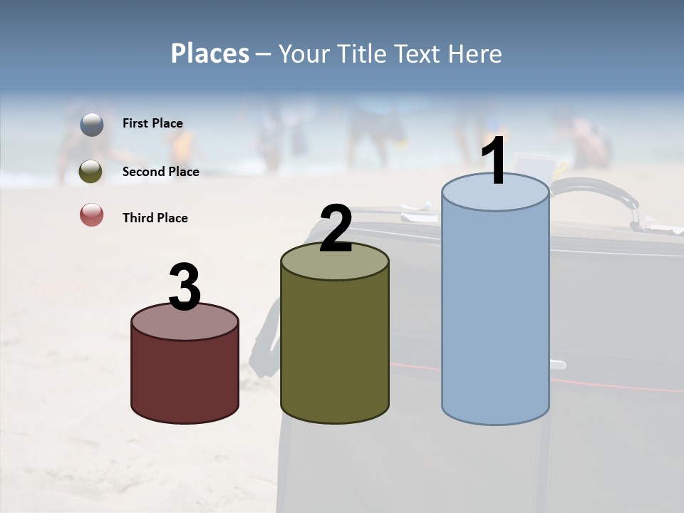 Indulge Vacation Beach PowerPoint Template