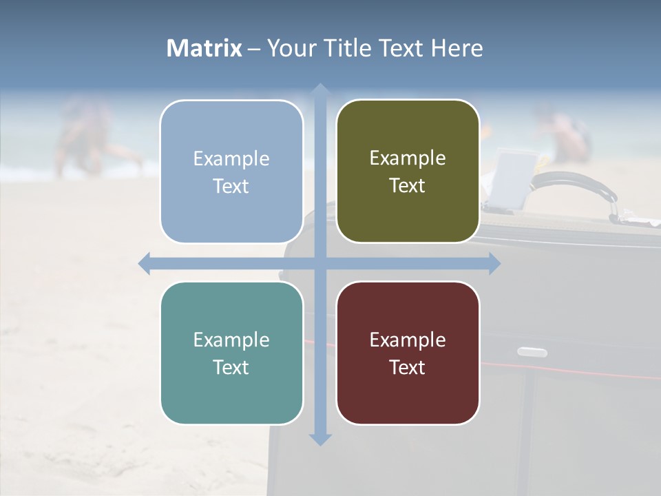 Indulge Vacation Beach PowerPoint Template