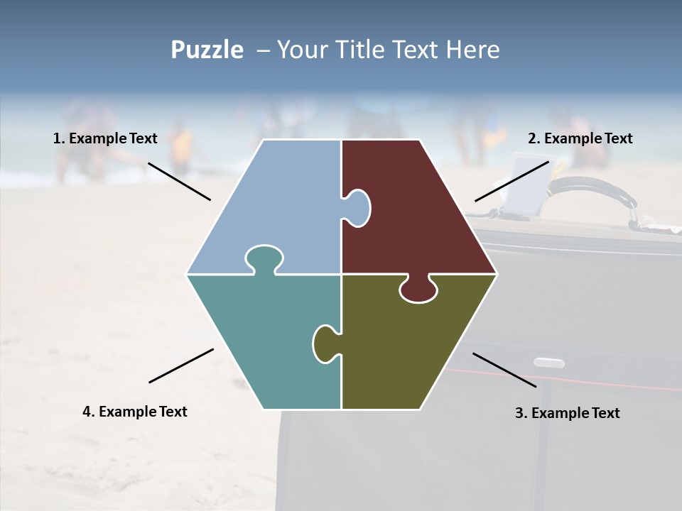 Indulge Vacation Beach PowerPoint Template