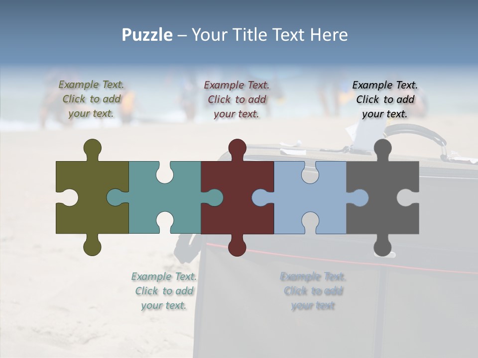 Indulge Vacation Beach PowerPoint Template