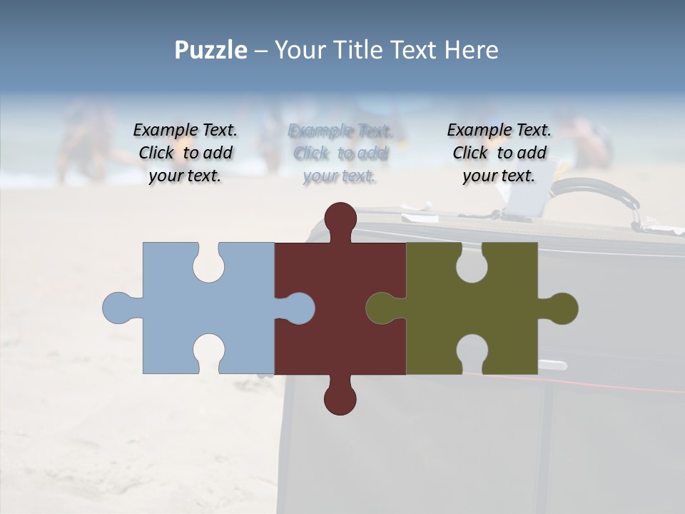 Indulge Vacation Beach PowerPoint Template