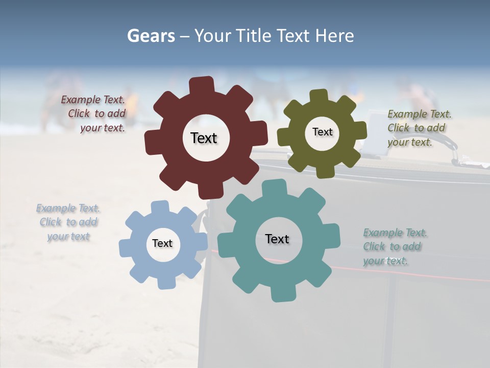 Indulge Vacation Beach PowerPoint Template