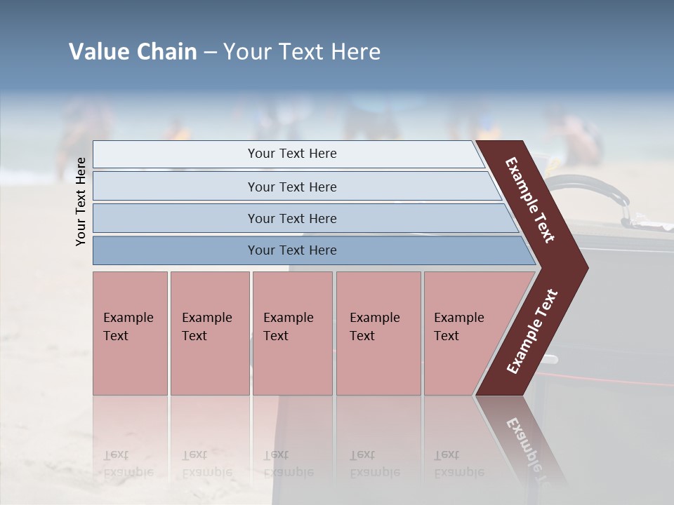 Indulge Vacation Beach PowerPoint Template