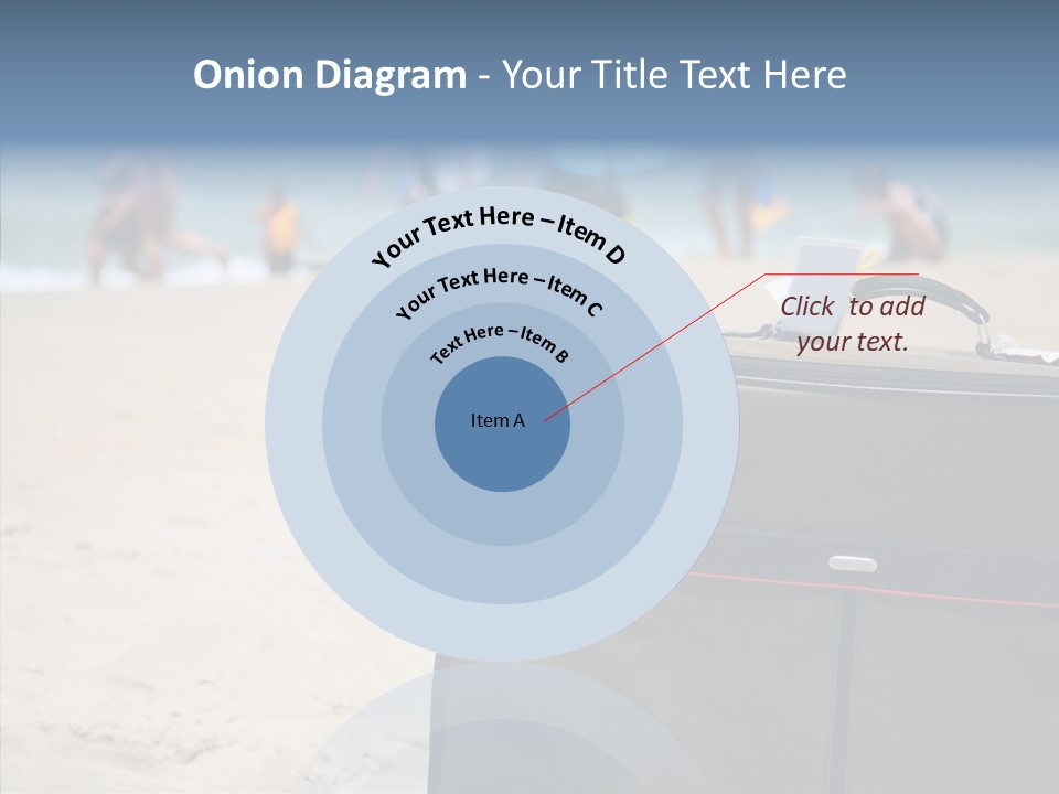 Indulge Vacation Beach PowerPoint Template