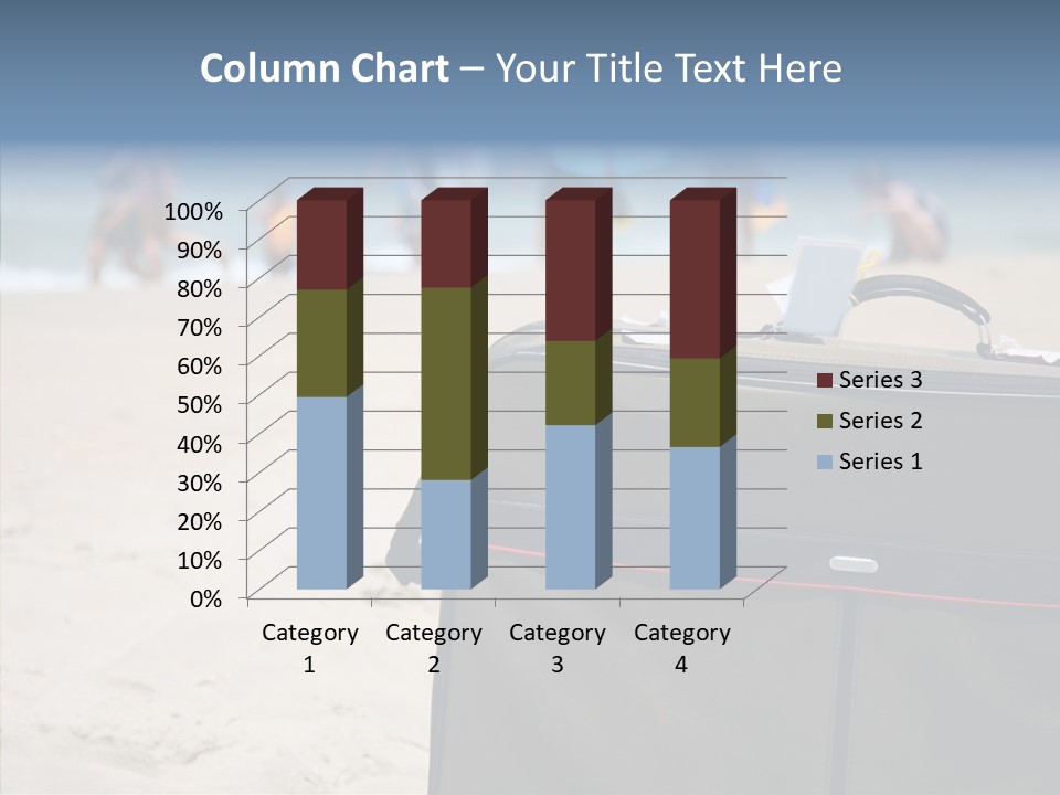 Indulge Vacation Beach PowerPoint Template