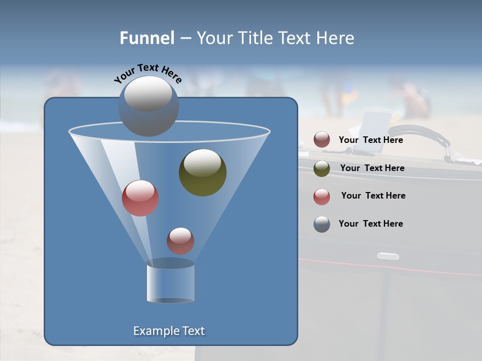 Indulge Vacation Beach PowerPoint Template