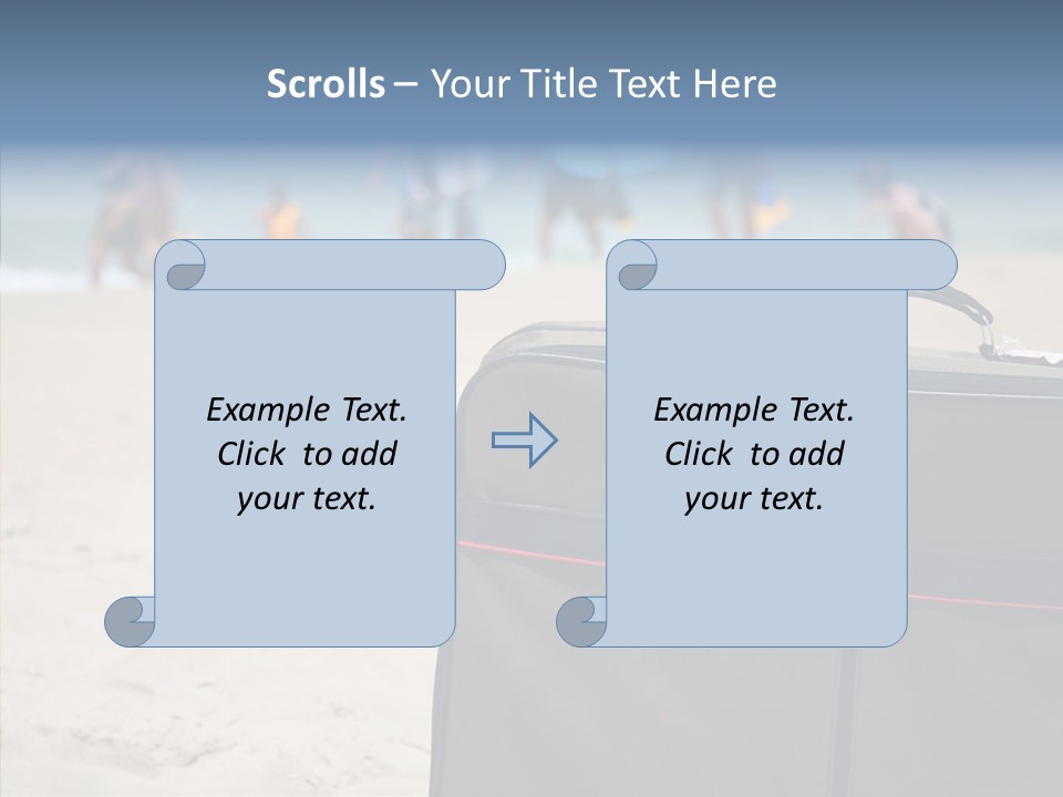 Indulge Vacation Beach PowerPoint Template