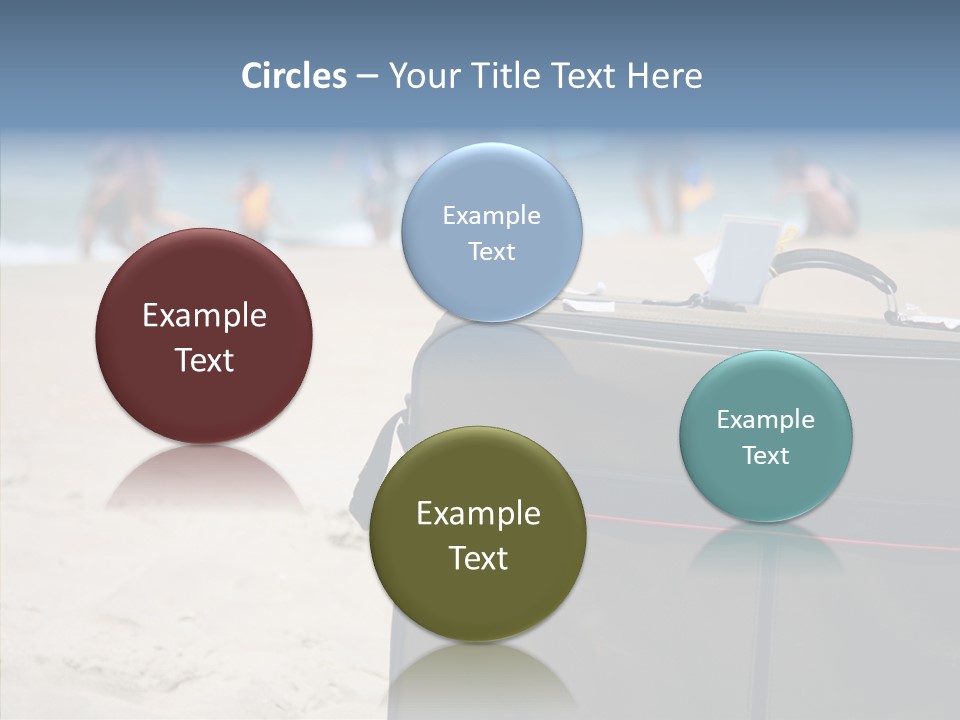 Indulge Vacation Beach PowerPoint Template