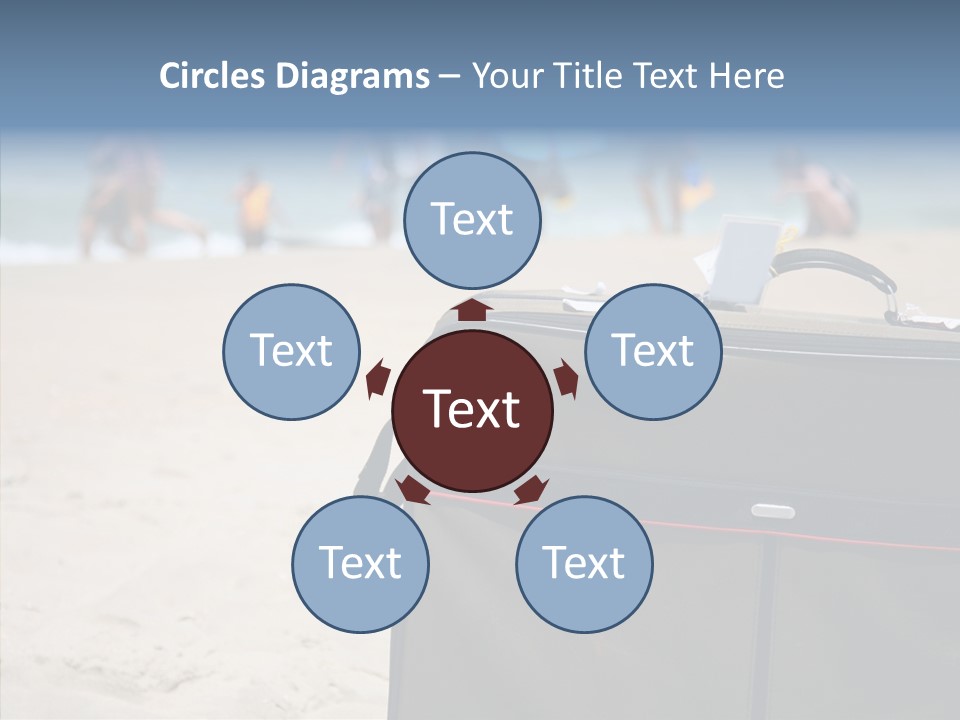 Indulge Vacation Beach PowerPoint Template