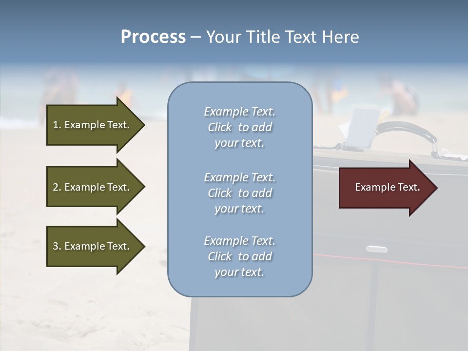 Indulge Vacation Beach PowerPoint Template