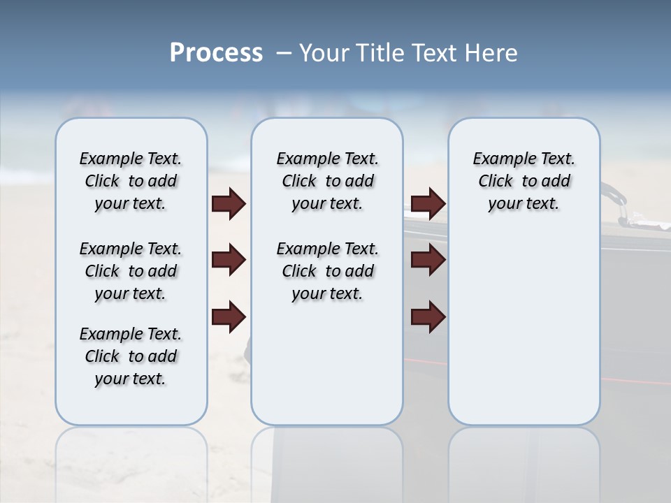Indulge Vacation Beach PowerPoint Template