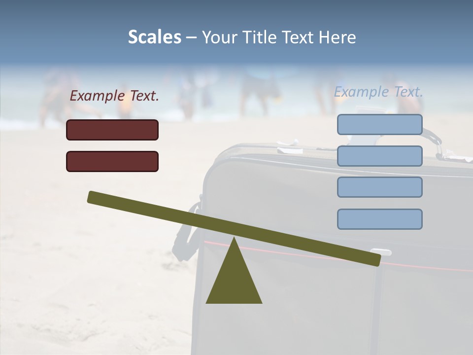 Indulge Vacation Beach PowerPoint Template