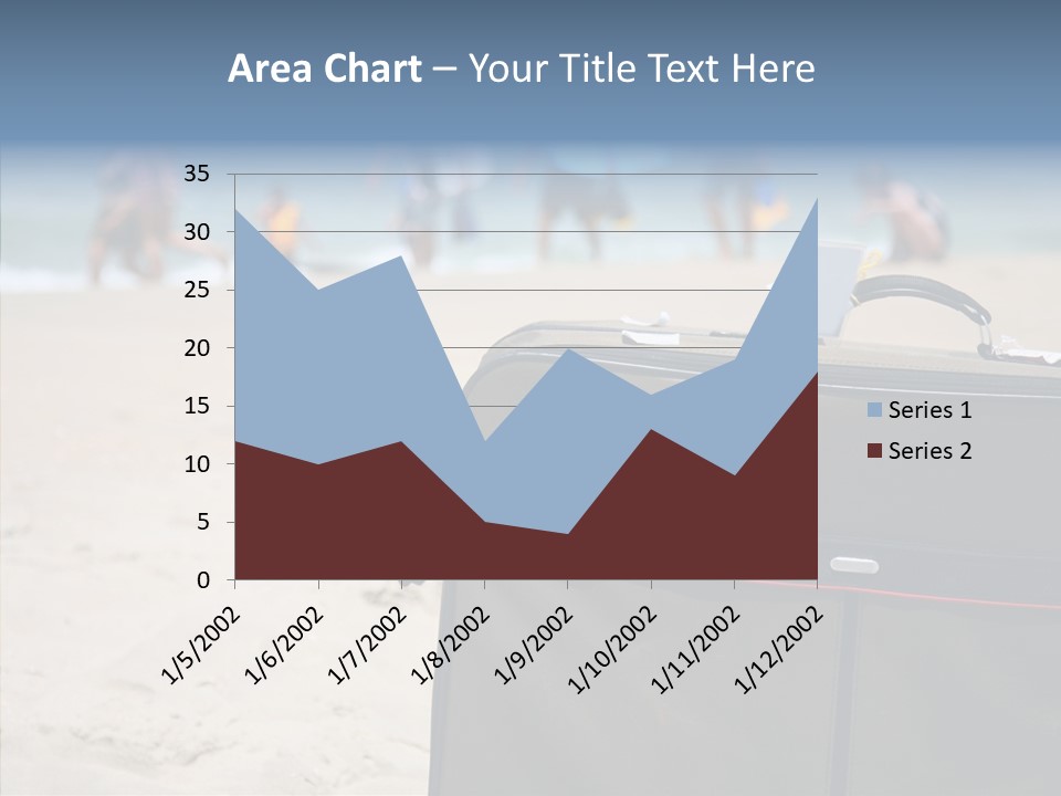 Indulge Vacation Beach PowerPoint Template