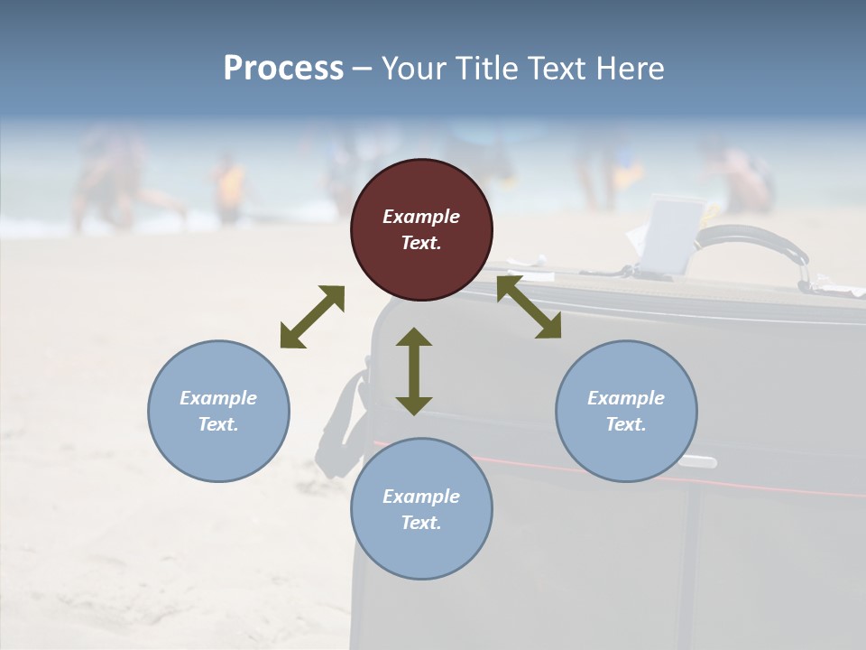 Indulge Vacation Beach PowerPoint Template