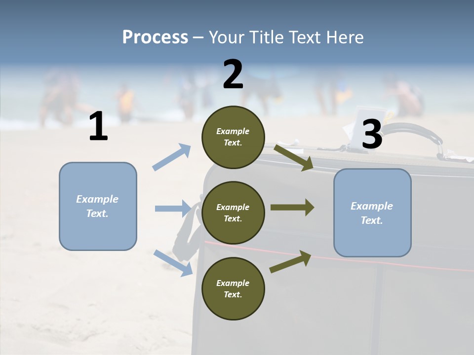 Indulge Vacation Beach PowerPoint Template