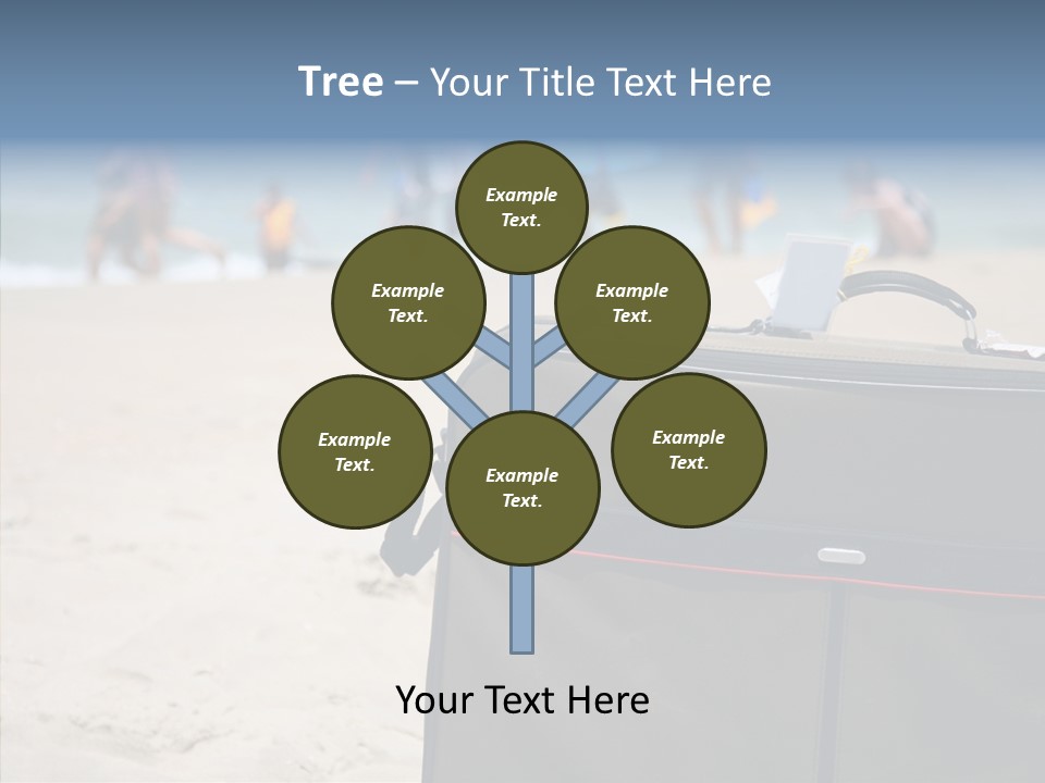 Indulge Vacation Beach PowerPoint Template